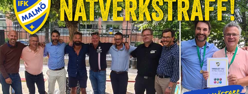 IFK Malmös nätverksträff på Boulebar i Folkets park. Foto: Boulebar