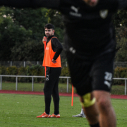 Noor Zadran under torsdagens träning med IFK Malmö. Foto: Ibrahim Miftar